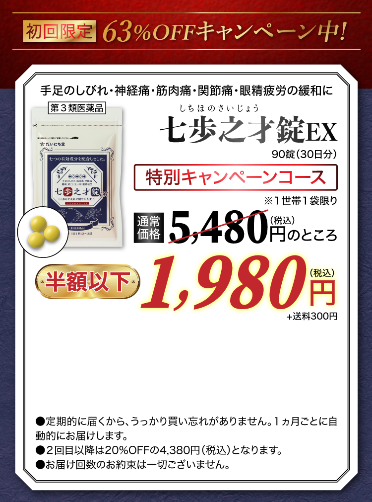 初回限定55%OFFキャンペーン中