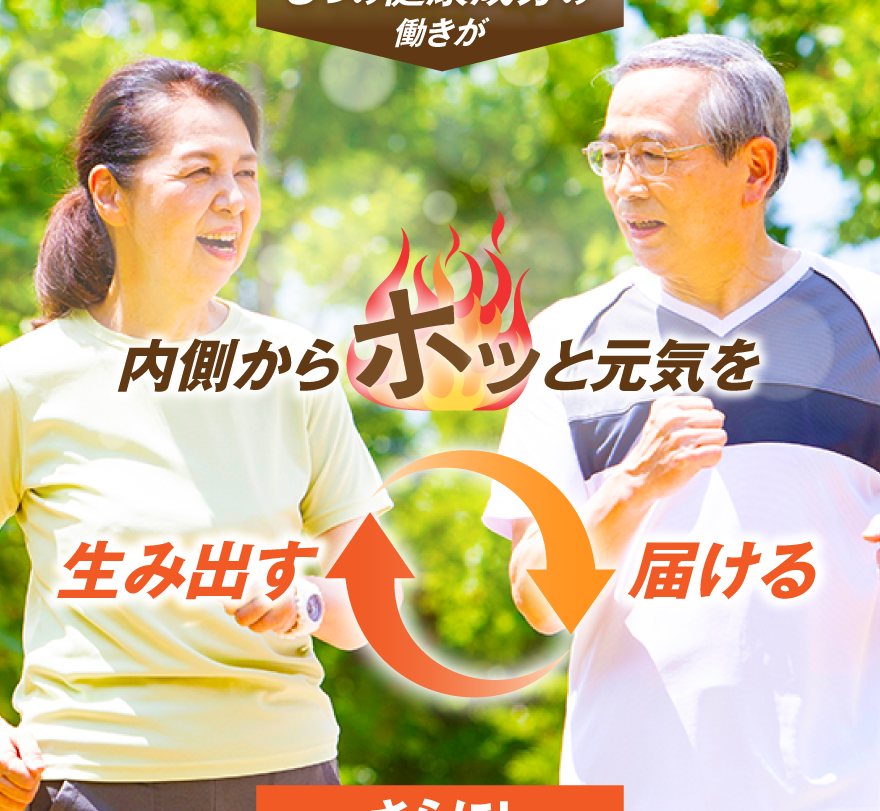 内側からホッと元気を